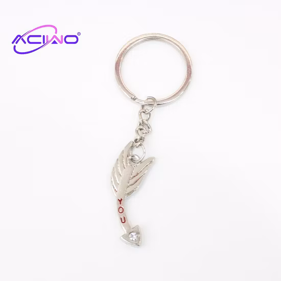 Hardware pesado Wris del llavero del llavero de la aleación del cinc del hardware pesado del llavero de la correa